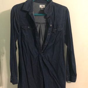 Jean dress/tunic top